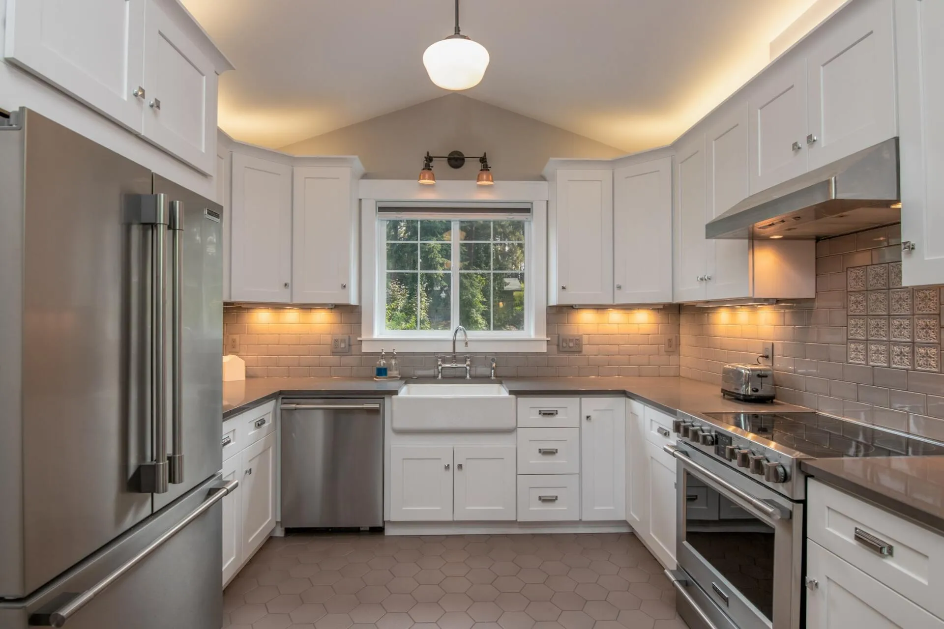 Kitchen White Cabinet Painting