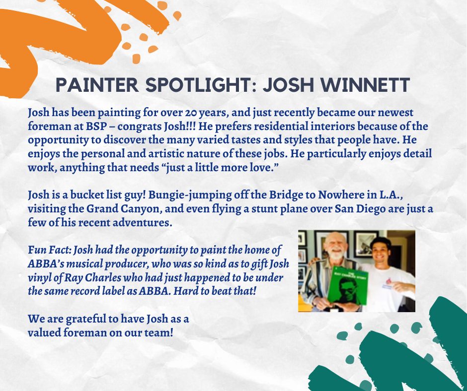 Painter Spotlight - Josh