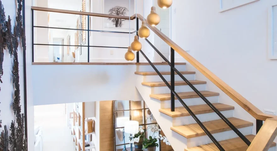 Wooden Stairs Painting