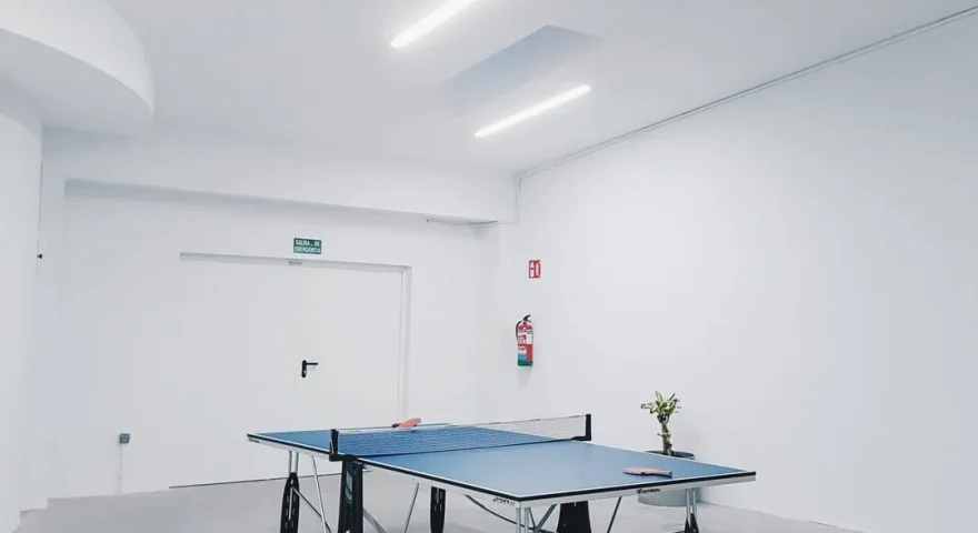 Table Tennis Game Room Painting
